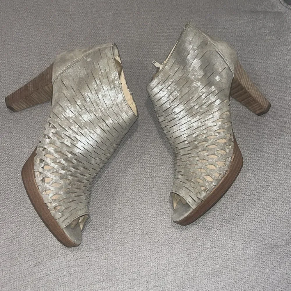 Paul Green 4” heels suede leather booties